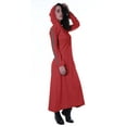 thumbnail image 2 of Moomaya Womens Long Sleeve Pullover Hoodie Maxi Dress Pockets Casual Long Dresses, 2 of 7