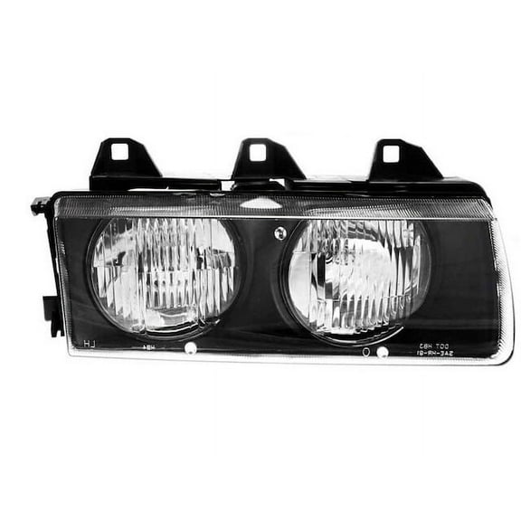 Right Passenger Side Headlight Assembly - Compatible with 1996 - 1999 BMW 328i 1997 1998