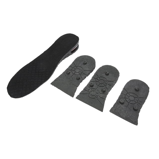 Fugacal Plantillas de altura para elevador ortopédico, suela para zapatos, suela de ventilación, talón elevador, plantillas para hombres y mujeres(04# 4 Layers) Fugacal No se aplica