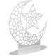 thumbnail image 1 of Luna de ramadán y estrella de mesa acrílica signo acrílico espejo de la superficie de la superficie del adorno del hogar suministros para el hogar, 1 of 5