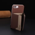 thumbnail image 6 of Allytechgroup Case for Apple iPhone 8 Plus/7 Plus, 2-in-1 Detachable Magnetic RFID Blocking Wallet Shell [Compatible with MagSafe] Stand PU Leather Cover with Credit Card Slots/Cash Pockets, Brown, 6 of 13