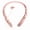 Rose Red, variant on Neckband Bluetooth Headphone, Retractable Headphones with Bluetooth, Stereo Noise Cancelling Earphones,Neckband Bluetooth Earphones for Office Meetings and Daily Commuting