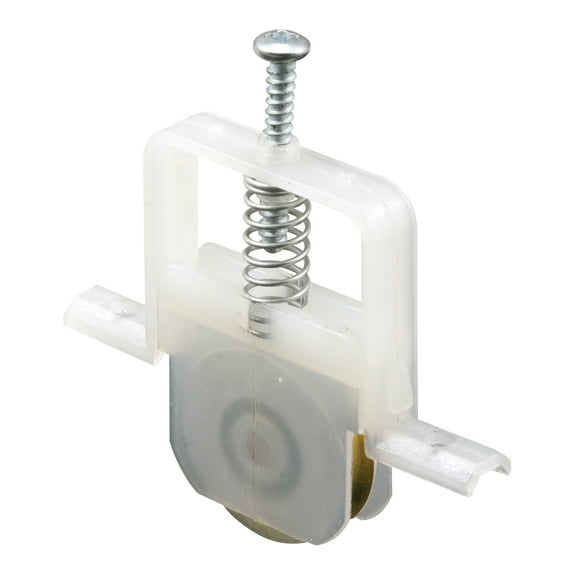 Roller Assembly, 1 in. Outside Diameter, Concave Edge, Steel Ball Bear