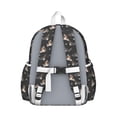 thumbnail image 3 of Australian Shepherd Dog and Footprints Backpack for School,Cute School Bag,Schoolbag with Adjustable Shoulder Straps & Padded Back,13.4"x11"x4.7", 3 of 6