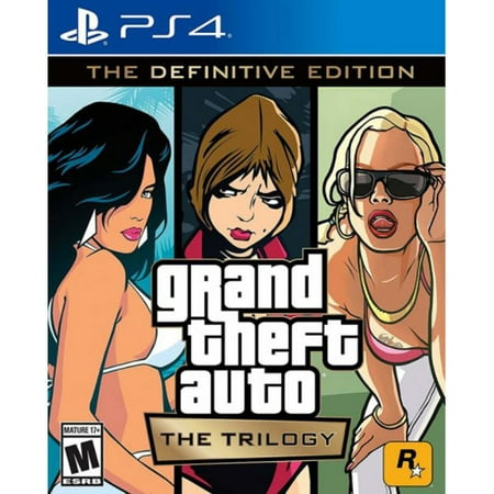GTA Grand Theft Auto the Trilogy Definitive Edition (PS4 Playstation 4)