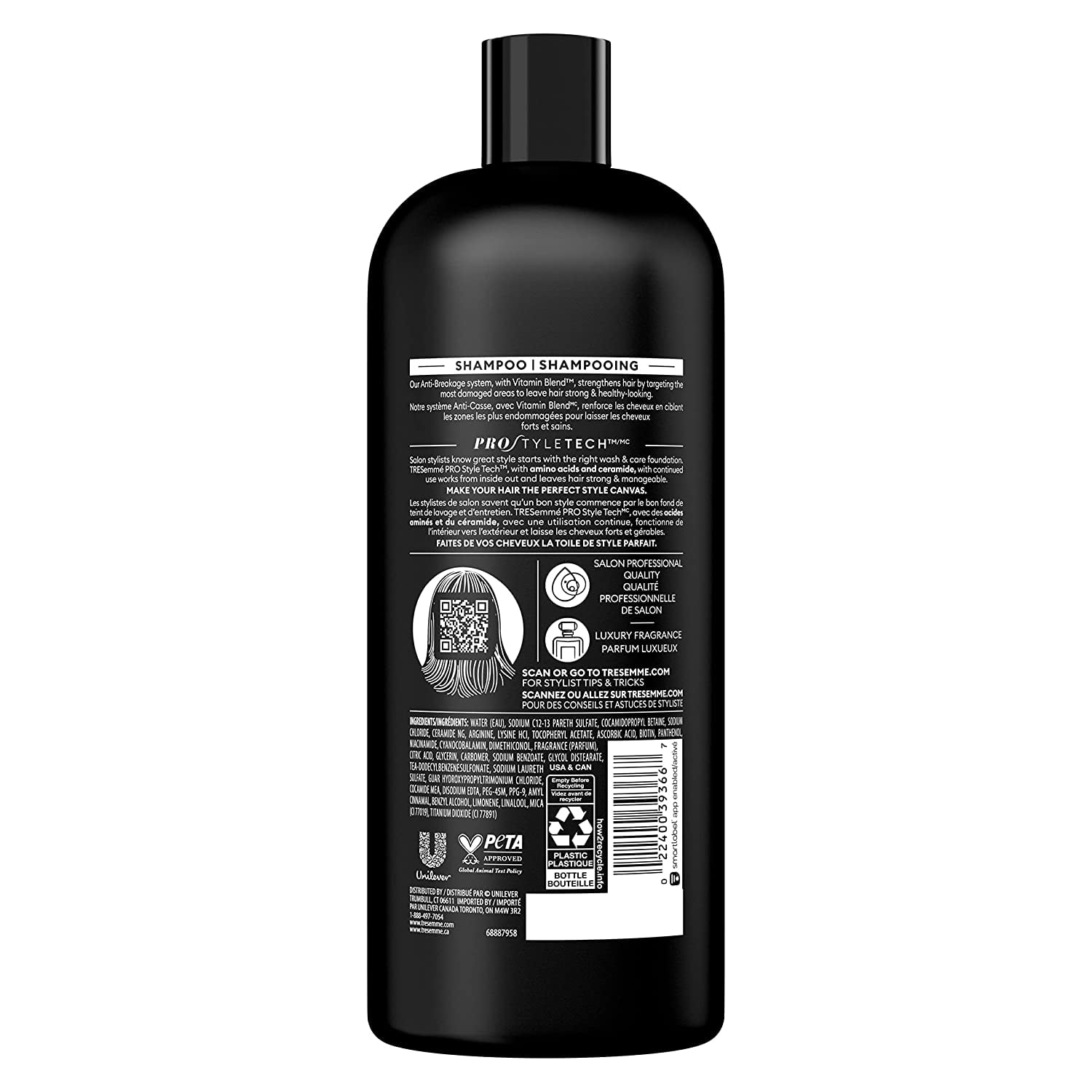 TRESemme Anti-Breakage Shampoo, Breakage Defense 28 oz (Pack of 2)