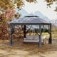 thumbnail image 2 of Yeshouse Tienda de campaña al aire libre con toldo 11x11FT con mosquit, haga estallgazebo instantánea impermecon bolsa de transporte portátil, 2 of 9