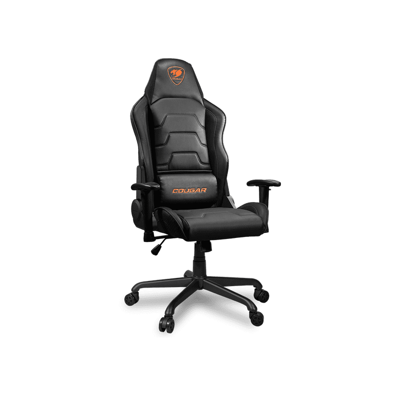 COUGAR Armor Air Black, Gaming Chair, Dual High Back Design with Removable  Leather Cover & Mesh Backrest, 2D Armrest