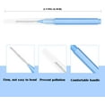 thumbnail image 2 of Braces Brush for Cleaner Interdental Toothpick Dental Tooth Flossing Head Oral Hygiene Flosser Cleaners Cleaning Tool (5Colors,75pcs), 2 of 4