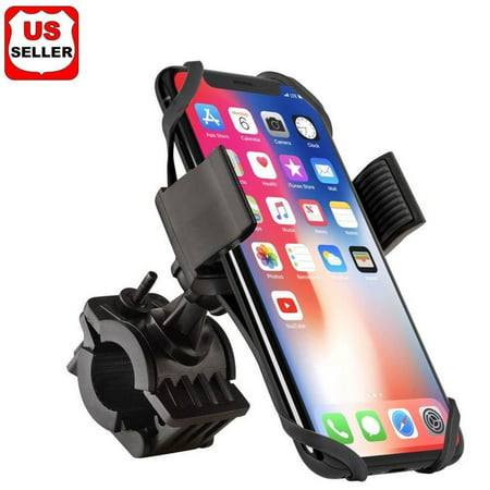 Motorcycle Bicycle MTB Bike Handlebar Mount Holder Universal For Cell Phone (Best Motorcycle Gps Mount)