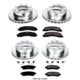 thumbnail image 4 of Power Stop K1906 Front and Rear Z23 Carbon Fiber Brake Pads with Drilled & Slotted Brake Rotors Kit, 4 of 4