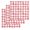 Red, variant on Sage Green Buffalo Plaid Kitchen Dish Towels for Drying Dishes Set of 2, Farmhouse Check Stripes Geometric Waffle Weave Microfiber Hand Tea Bathroom Towels Quick Dry & Absorbent Towel 15.7x23.6