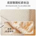 thumbnail image 3 of Nvzi 1 pieza de funda protectora elástica de tela suave y afelpada para cabecero y respaldo de cama, 1,8 m de largo (naranja)., 3 of 5