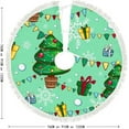 thumbnail image 5 of GZHJMY Christmas Tree Skirt, 36" Xmas Tree Skirts Christmas Decorated Tree Christmas Tree Mat for Christmas Holiday Party Ornaments, 5 of 5