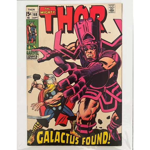 Thor #168 Comic Book