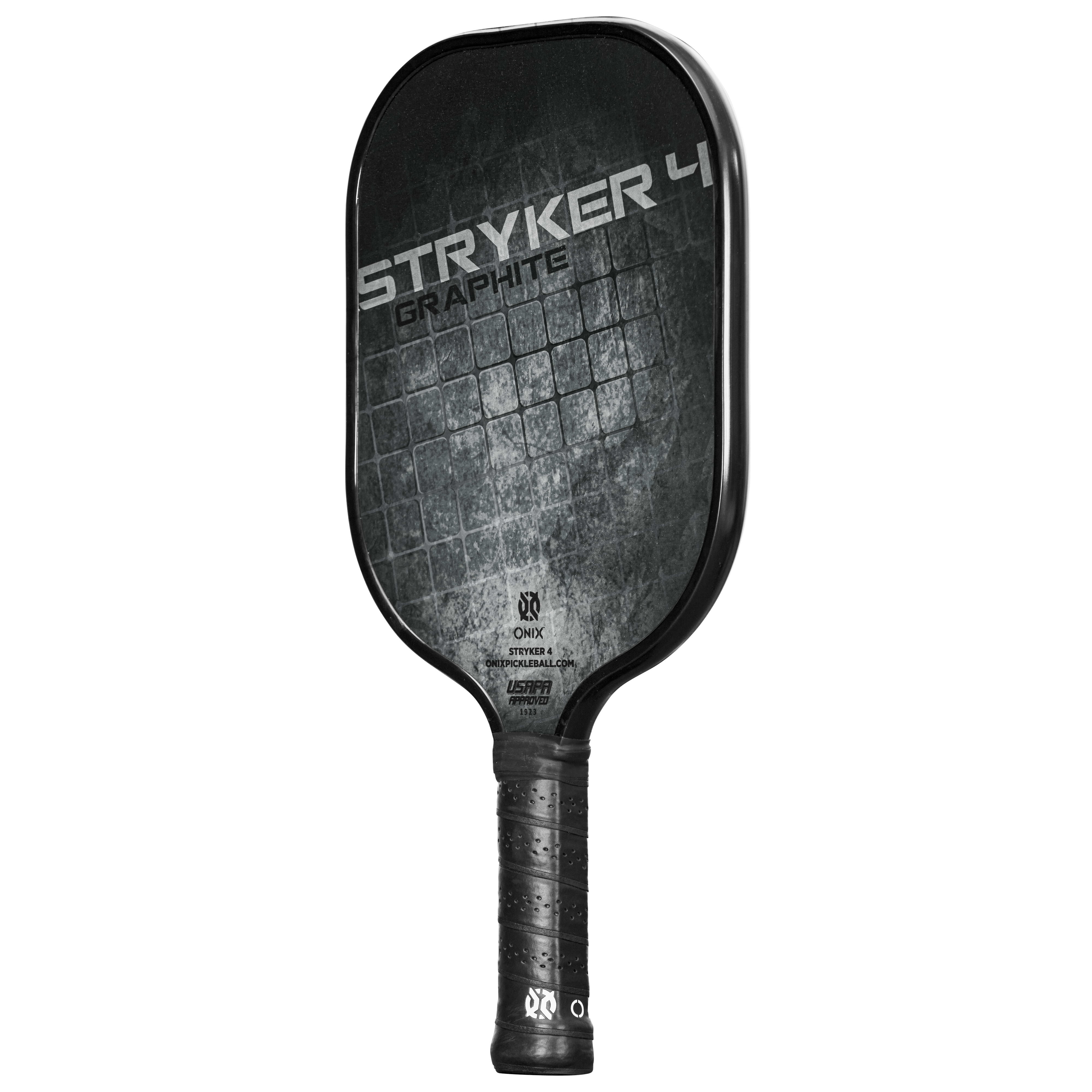 Onix Stryker 4 Graphite Pickleball Paddle, Black