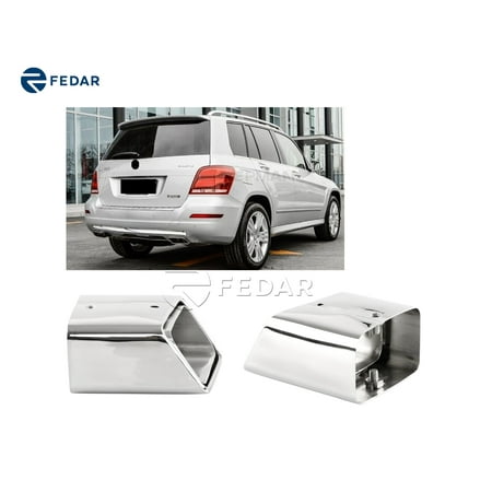 Fedar Stainless Steel Exhaust Tip Tail Pipe For Mercedes Benz GLK W208 W209 (Best Exhaust For Mercedes)