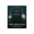 thumbnail image 2 of Plugable USB C to Ethernet Cable: USBC to RJ45 Ethernet Cord, Directly Connected LAN Gigabit Network Adapter, 2 of 5