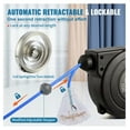 thumbnail image 3 of 30FT Retractable Extension Cord Reel - Heavy Duty 16AWG SJTOW Power Cord Reel w/ Lighted Outlet & Circuit Breaker - Ceiling/Wall Mount -, 3 of 6