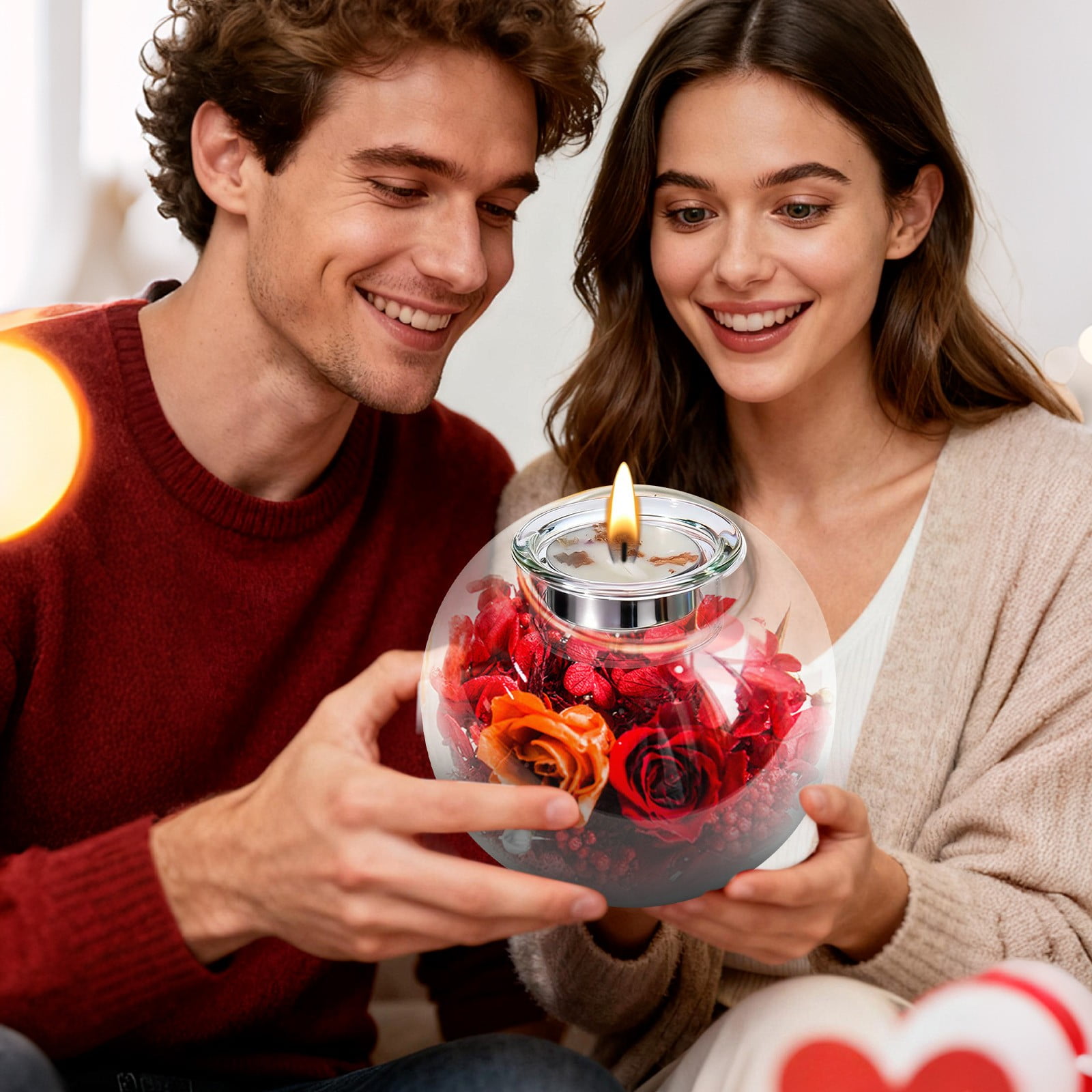 Candle Tins Simple Candle-Making, Candles Making Kit for Adult DIY Gift , Includes Holders, DIY Candle Making Supplies, Crafts for Adults Multi-Purpose Storage Containers for Crafts & Small Items