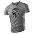 thumbnail image 2 of Camiseta holgada y transpirable para hombre, Top deportivo informal de gran tamaño para correr, Fitness, estampado de Calavera, ropa de calle de Hip-Hop, 4XL, 2 of 4