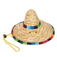 thumbnail image 1 of Cat Dog Straw Hats,Mini Pet Dogs Straw Pet Dog Straw Hat Dogs Accessories Enhanced Features, 1 of 14