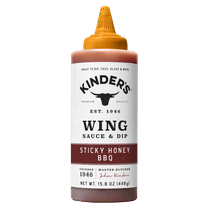 Kinder's Sticky Honey BBQ Wing Sauce, 15.8oz