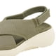 thumbnail image 3 of Sandalias Punta Abierta Plataforma Cuña para Mujer Transpirables Viajes Al Aire Libre, 3 of 9