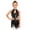 Black, variant on Girls Latin Dance Dress Cutout Tassel Skirt Leotard Fringe Modern Jazz Ballroom Tango Salsa Cha-cha Dancewear Navy Blue 6