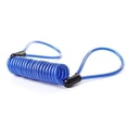 thumbnail image 2 of 1pc Disc Brake Lock Security Disc Lock Reminder Bike Cable for Bike Blue, 2 of 8
