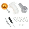 thumbnail image 2 of 1 Set of Outdoor Flag Pole Accessories Flagpole Pulley Truck Simple Repairing Tools, 2 of 8
