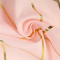 thumbnail image 3 of Efavormart 9 Ft Metallic Blush/Gold Foil Geometric Pattern Blush Polyester Table Runner, 3 of 11
