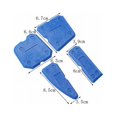 thumbnail image 2 of Juego de herramientas para calafateo de silicona de 4 piezas, kit más suave para juntas para sellador de silicona, acabado de sellado de lechada (azul),, 2 of 5