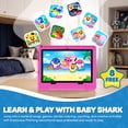 thumbnail image 3 of Pinkfong Baby Shark A10e 10” Kids Tablet by Contixo Android 16, 32GB – Pink, 3 of 9