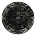 thumbnail image 2 of Unique Loom Sofia Collection Area Rug - Casino (12' Round Black/Ivory), 2 of 11
