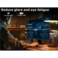 thumbnail image 3 of XGaming 24 Inch Monitor, FHD 100Hz 1080P, IPS 16:9 Frameless Computer Monitor, 99% sRGB, Low Blue Light Eye Care, FreeSync, PC Screen Built-in Speakers, HDMI VGA Display, VESA, Tilt Adjustable, Black, 3 of 4