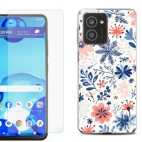 For HMD Vibe Shockproof Phone Case Cover with Tempered Glass Screen Protector, by OneToughShield - Winter Season