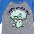 thumbnail image 3 of SpongeBob SquarePants - I Woke Up Like This - Toddler & Youth Raglan Graphic T-Shirt, 3 of 5