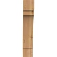 thumbnail image 2 of 4"W x 10"D x 22"H Merced Rough Sawn Knee Brace, Western Red Cedar, 2 of 4