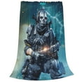 thumbnail image 2 of Mobile Call of Duty Ghost Soft Micro Fleece Cozy Throw Blanket Lightweight Fuzzy Flannel Blankets Sofa Decor Gifts, 2 of 9