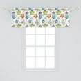thumbnail image 2 of Ambesonne Stars Window Valance, Colorful Celestial Shapes, 54" X 18", Multicolor, 2 of 3