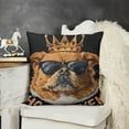 thumbnail image 2 of YINGXI Chicken Nugget Pillow Case Didn't Choose The Nug Life Throw Pillow Covers Sofa Cushion Car Cushion Decoration 12x12in, 2 of 5