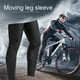 thumbnail image 2 of Calentadores de piernas para ciclismo 1 par de calentadores de rodilla elásticos para hombres y mujeres (L) negro JShteea Accesorios para bicicletas, 2 of 8