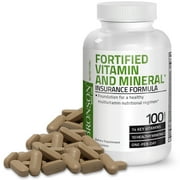 Bronson Fortified Vitamin & Mineral Insurance Formula, 100 Tablets
