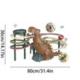 thumbnail image 5 of Dinosaur Slide Track Toy Educational Learning Playset Kids Indoor Automatic Climbing Ladder Plastic Construction Play, 5 of 5