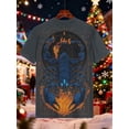 thumbnail image 3 of Valentine'S Flame Scorpio Constellation 3D Digit Men'S Printed T-Shirt | Featuring A Bright Round-Neck Design And Short Sleeves, Suitable For Summer Outings And Daily Casual Wear,, 3 of 5