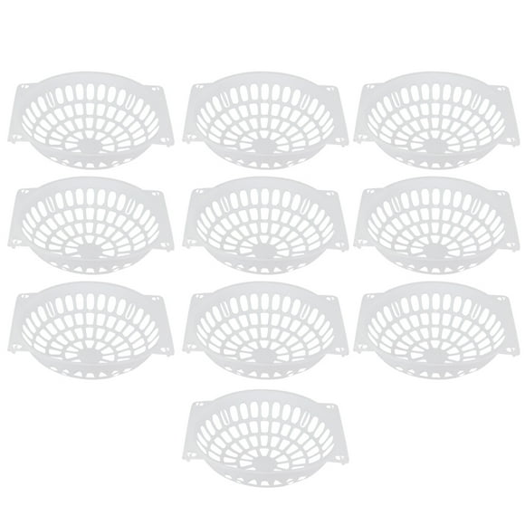 10 pcs Large Plastic Chicken Carrier Pigeon Cage Egg Nest for Breeding Hatching Suppliesround