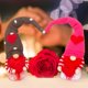 thumbnail image 3 of Muñeco de peluche sin rostro Farfi, muñeco sin rostro romántico y ligero para el Día de San Valentín, adorno para festival, 3 of 5