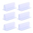 thumbnail image 1 of 6Pcs Sneeze Guard Holder Supermarket Classification Board Office Sign Holder, 1 of 8