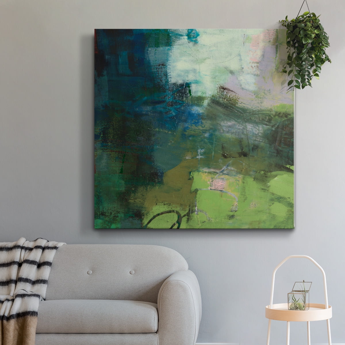 Wexford Home Custom Stone VI-Premium Gallery Wrapped Canvas, 24" x 24" - Ready to Hang